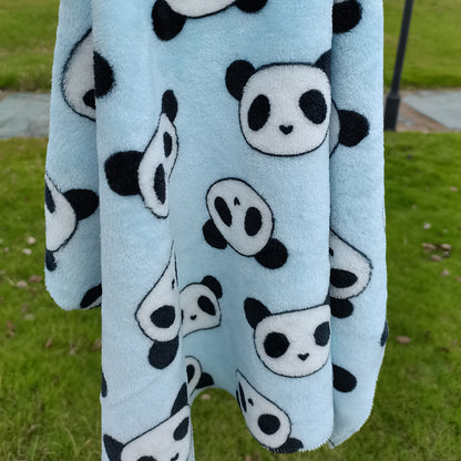 Thick Warm Coral Fleece Cat Kennel Blanket