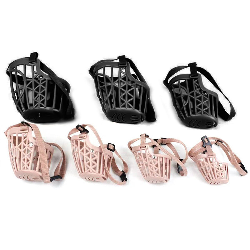 Anti-bark Anti-bite Eating Casually Dog Mask Non-grinding Mouth Small And Medium Size Dog Pet Mouth Cover