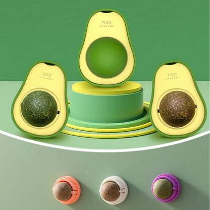 Catnip Ball Cat Toy Molar Teeth Cleaning Bite-resistant Relieving Stuffy Kitten Self-licking