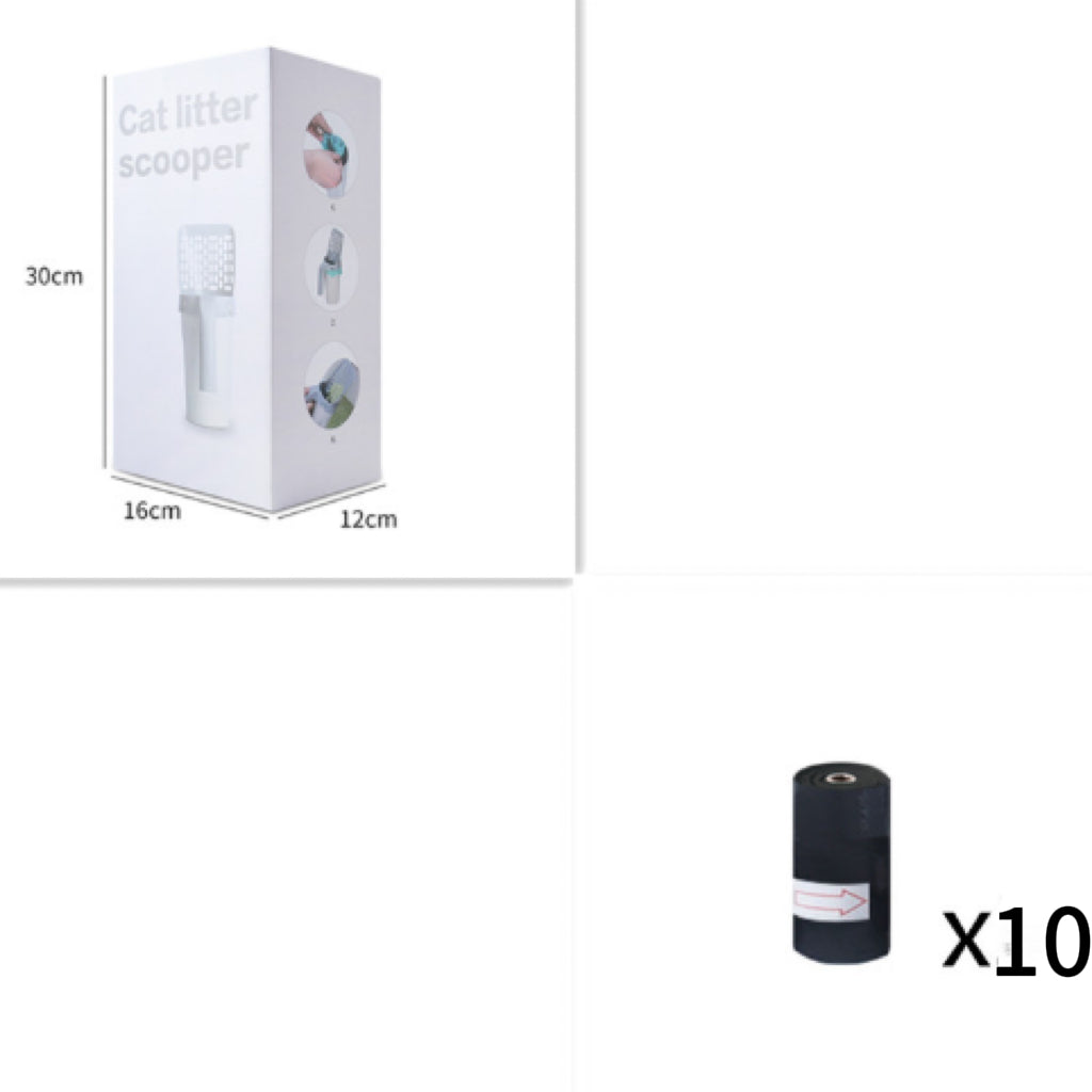 Plastic Cat Litter Scoop Pet Care Sand Waste Scooper Shovel Hollow Cleaning Tool