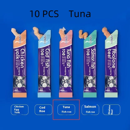 Cat Strip Kittens Nutrition Fat Hair Chin Wet Food Package Pet Cat Snacks