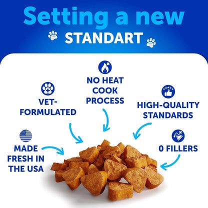 No Poo Chews For Dogs Puppy Coprophagia Stool Eating Deterrent Prevent Dog From Eating Poop Stop Eating Poop Treats With Probiotics & Enzymes Immune Digestive Gut Health Support Supplement