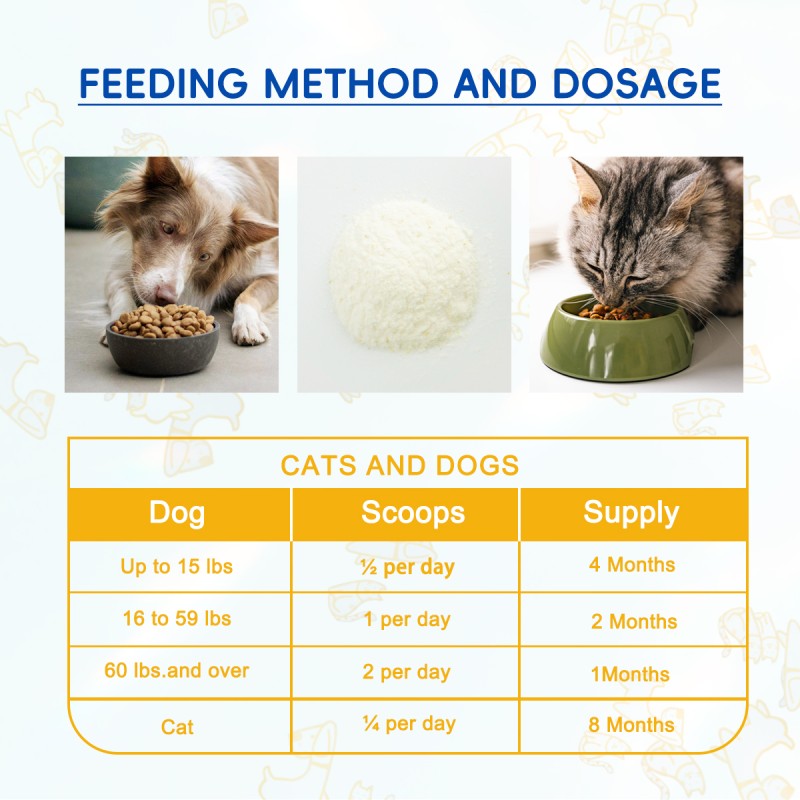 Bark And Meow Probiotics For Dogs & Cats 7 Tailored Strains Prebiotics, Pumpkin & Carrot 5 Billion CFU Scoop Human-Grade, Non-GMO, Vet-Approved, Made In USA, Gut & Immune Support