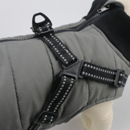Waterproof Dog Clothes Winter Warm Pet Vest Zipper Jacket Coat For Small Medium Large Dogs Pug Chihuahua Ropa Para Perros